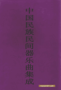 中国民族民间器乐曲集成封面