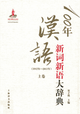 100年汉语新词新语大辞典 1912年-2011年封面