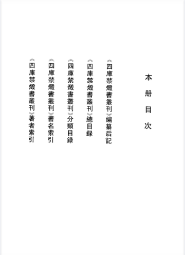 四库禁毁书丛刊封面